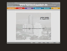 Tablet Screenshot of karstenhaustein.com